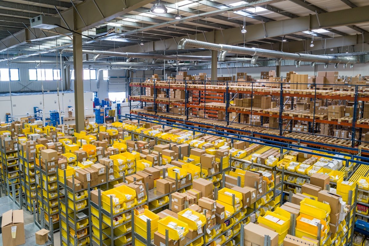 High-Bay Logistics Warehouse
